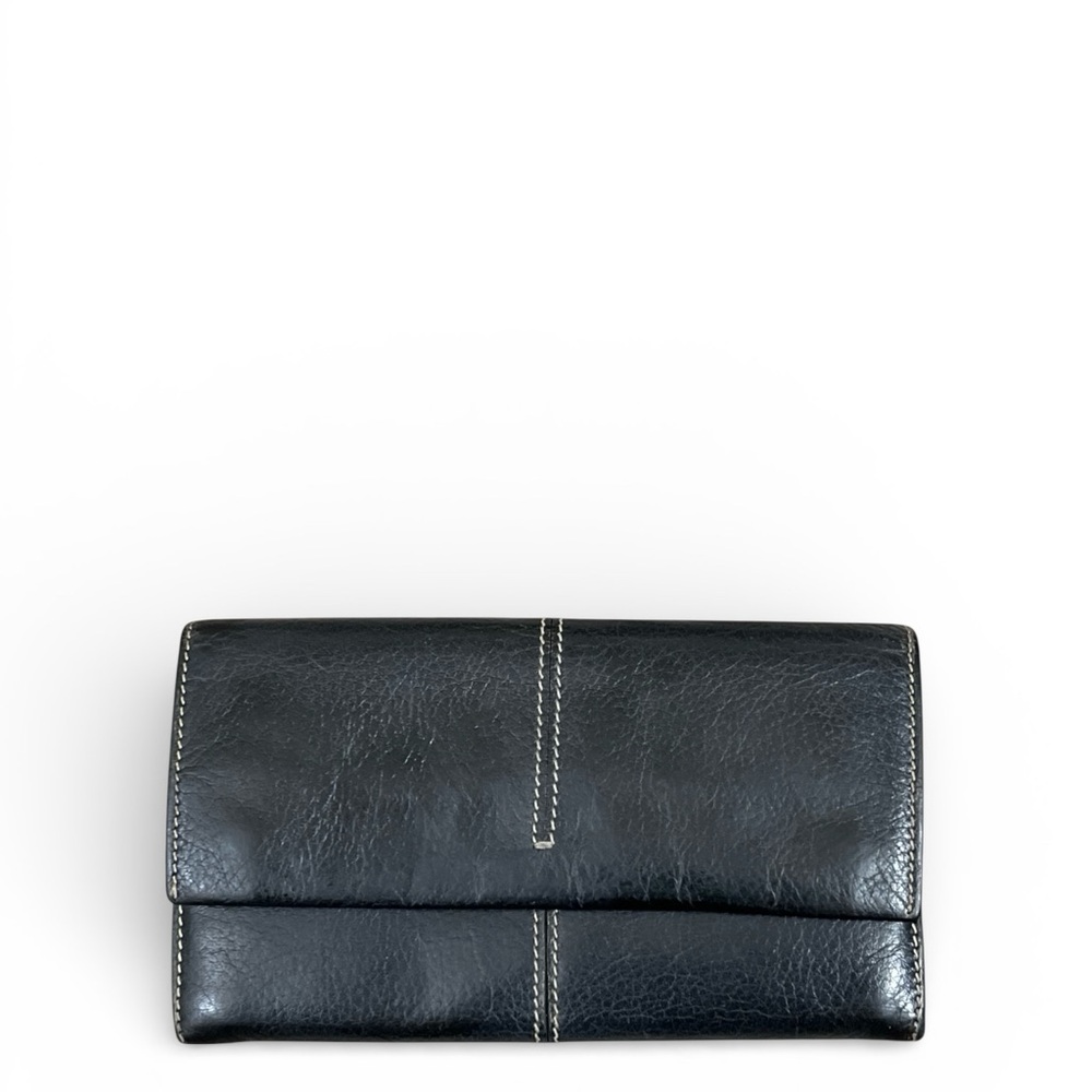 Tod's Genuine Leather Continental‎ Wallet – Made in Italy